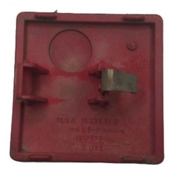 Olho De Gato Parachoque Traseiro Ducato Boxer Jumper Vermelho