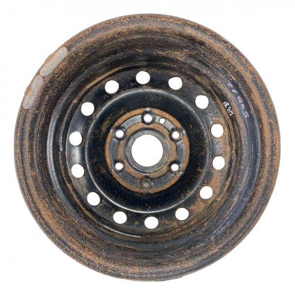 Roda De Ferro Aro 16 L200 Triton 2008 A 2016 Furação 6x139mm Prata