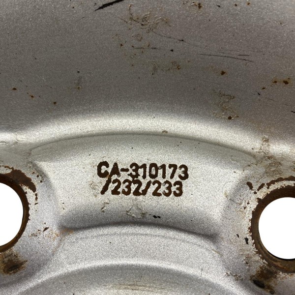 Roda De Ferro Aro 16 L200 Triton 2008 A 2016 Furação 6x139mm Prata