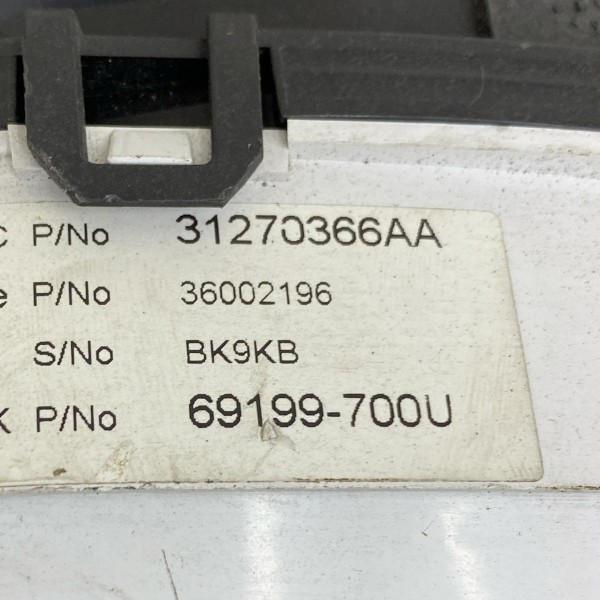 Painel Instrumento Volvo Xc60 3.2 2009 A 2013 31270366aa