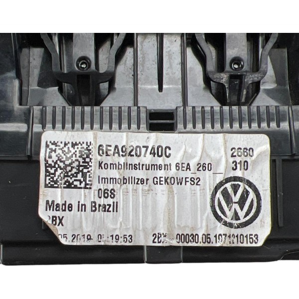 Painel De Instrumentos T-cross Nivus Polo Virtus 2019 A 2023