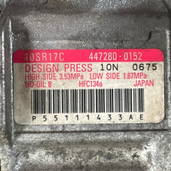 Compressor Ar Condicionado Freemont E Journey 2007 A 2016