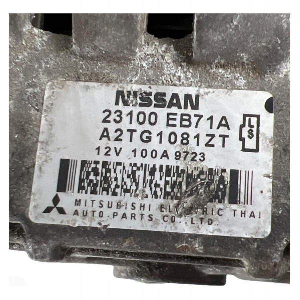 Alternador Nissan Frontier 2.5 16v 2008 A 2012 14v 100a