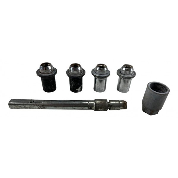 Kit Catraca Estepe E Segredos Rodas Toyota Hilux 2016 A 2023