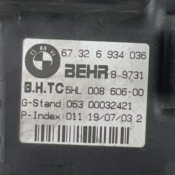 Resistência Ar Condicionado Bmw X5 N62 2004 A 2010