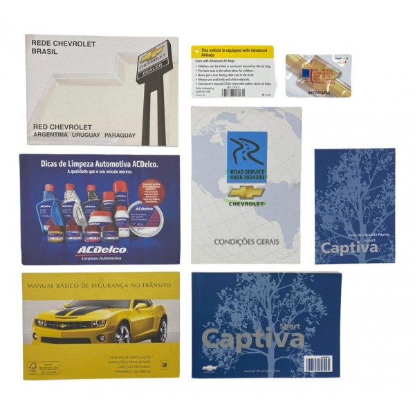 Manual Proprietário Chevrolet Captiva 2.4 3.0 2008 A 2011