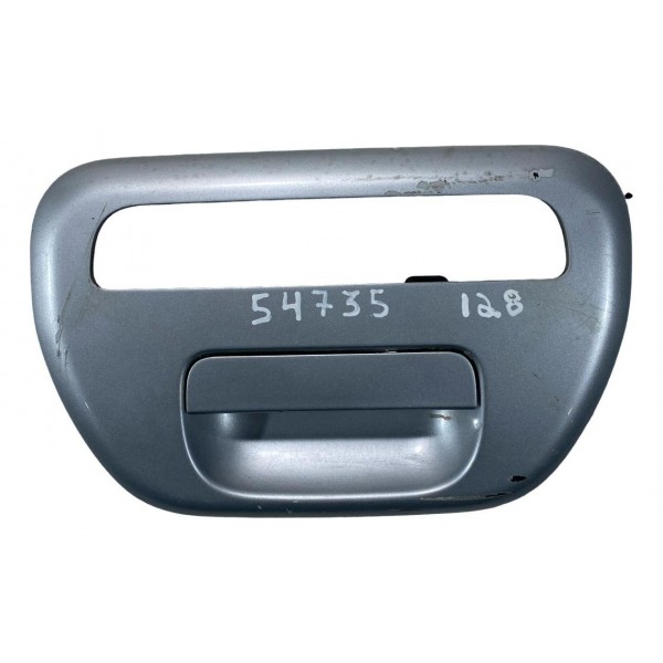 Maçaneta Tampa Traseira L200 Triton 2008 A 2016 Prata