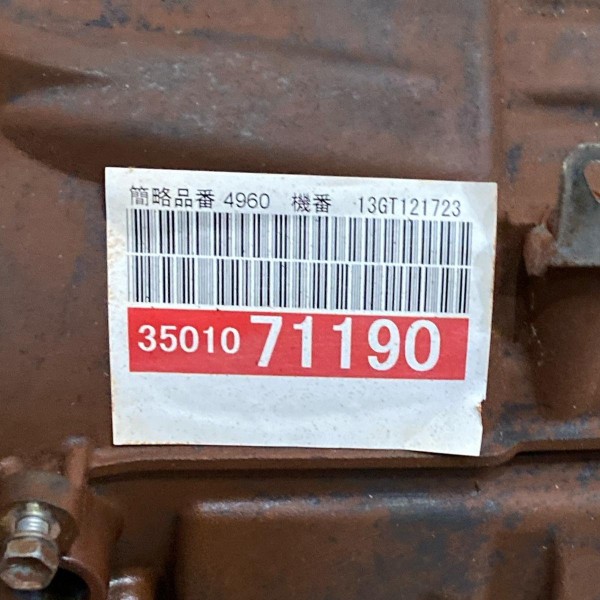 Caixa Cambio Automática Toyota Hilux Sw4 3.0 4x4 2012 A 2015