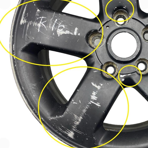 Roda Aro 16 Pajero Tr4 2001 2002 A 2006 Furação 5x114,3 Mm