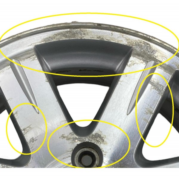 Roda Aro 17 Jeep Grand Cherokee 2005 A 2009 Furação 5x127 Mm