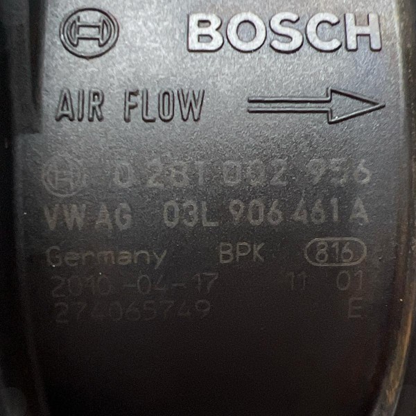 Sensor Fluxo De Ar Volkswagen Amarok 2010 A 2023 0281002956
