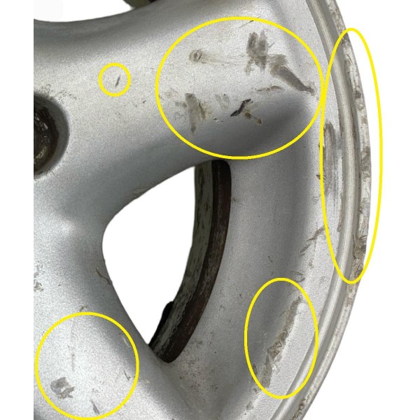 Roda Aro 15 Jeep Cherokee Sport 1996 A 1999 Furação 5x114mm