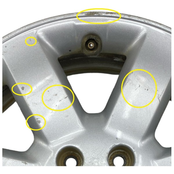 Roda Aro 17 Honda Cr-v 2007 2008 2009 A 2011 Furação 5x114mm