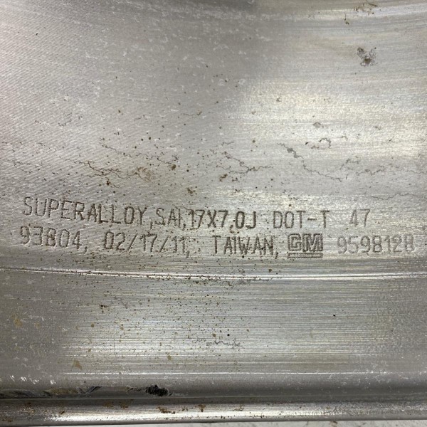 Roda Aro 17 Chevrolet Captiva 2007 A 2015 Furação 5x114,3mm