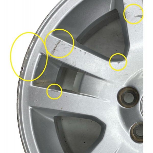 Roda Aro 17 Freelander 2 2007 2008 A 2012 Furação 5x108mm