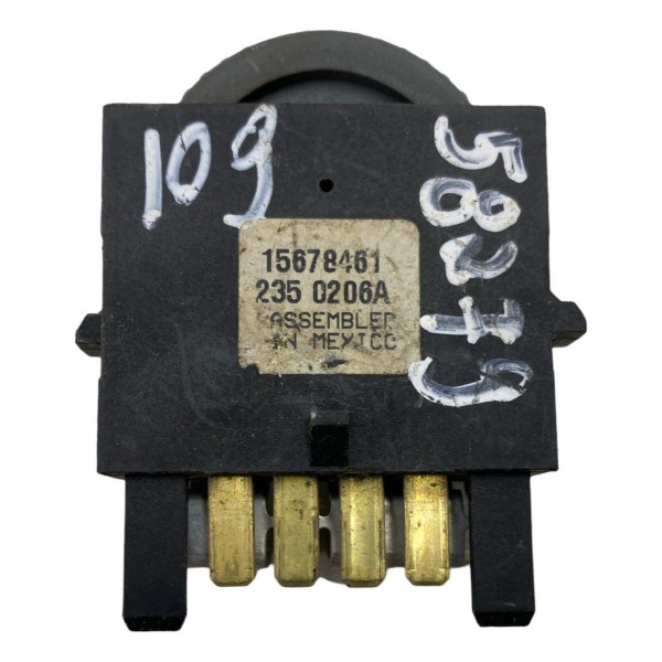 Comando Reostato Luminosidade Painel S10 Blazer 15678461