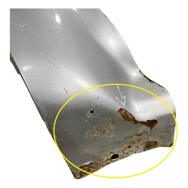 Paralama Prata Dianteiro Esquerdo Toyota Hilux 2002 A 2004