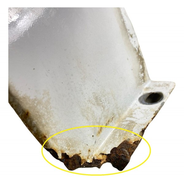 Paralama Branco Dianteiro Esquerdo Kia Sportage 1998 A 2004