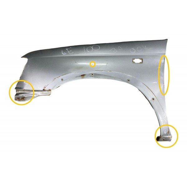 Paralama Prata Lado Esquerdo Nissan Frontier 2002 A 2007