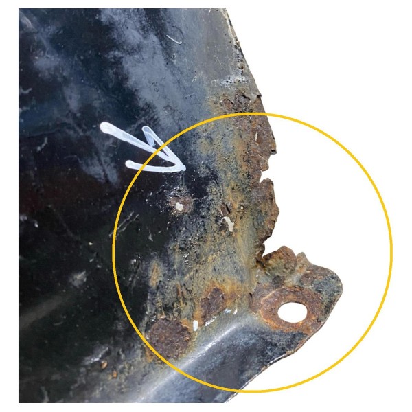 Paralama Preto Lado Esquerdo Pajero Full 2001 2002 A 2007