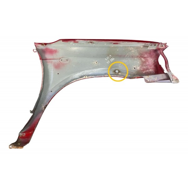 Paralama Vermelho Lado Esquerdo Frontier 2002 2003 A 2007