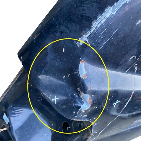 Lateral Traseira Direita Mitsubishi Pajero Tr4 2003 A 2009 Preto