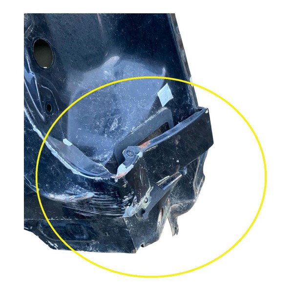 Lateral Traseira Direita Mitsubishi Pajero Tr4 2003 A 2009 Preto