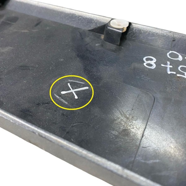 Friso Aplique Tampa Traseira Discovery 4 2010 A 2016 Prata