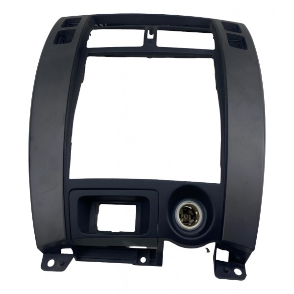 Moldura Painel Central Tucson 2006 2007 A 2015 U02619 3800 Preto