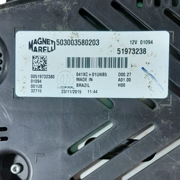 Painel Instrumentos Fiat Toro 2.0 2016 A 2022 503003580203