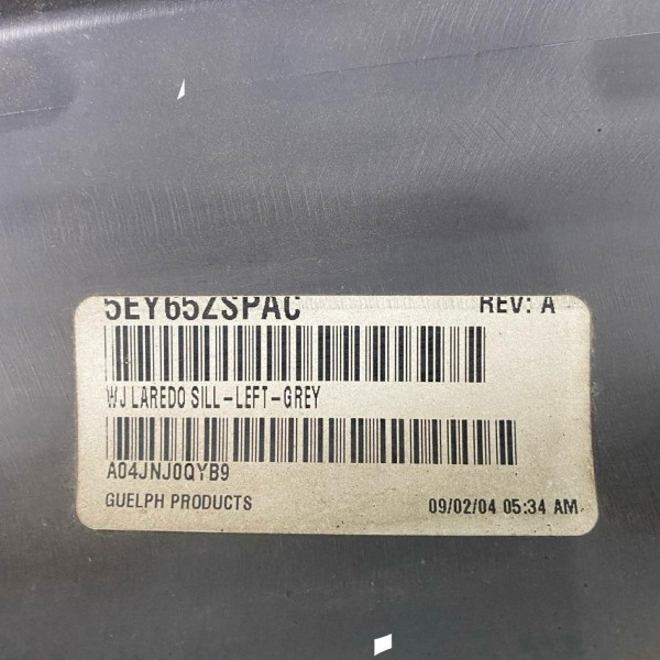 Spoiler Caixa Ar Lado Esquerdo Cherokee Laredo 2000 A 2004