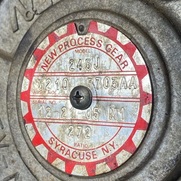 Caixa Tração Jeep Grand Cherokee 5.7 2005 A 2010 245j