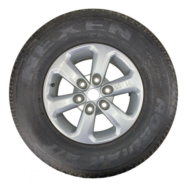 Estepe Roda Pneu Aro 16 L200 Triton Dakar 6x139mm 265/70r16