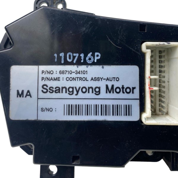 Comando Ar Condicionado Ssangyong Korando 2011 2012 A 2015