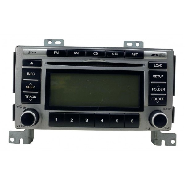 Radio Cd Player Hyundai Santa Fé 2006 A 2009 961902b100