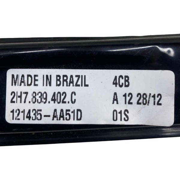 Máquina Vidro S/motor Traseira Direita Amarok 2010 A 2020