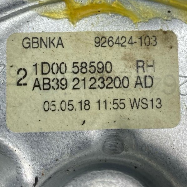 Máquina Vidro Manual Dianteira Direita Ranger 2017 A 2020