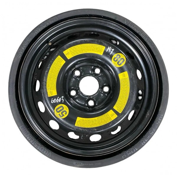 Estepe Pneu Aro Ferro 18 Vredestein Cayenne 2005 A 2010