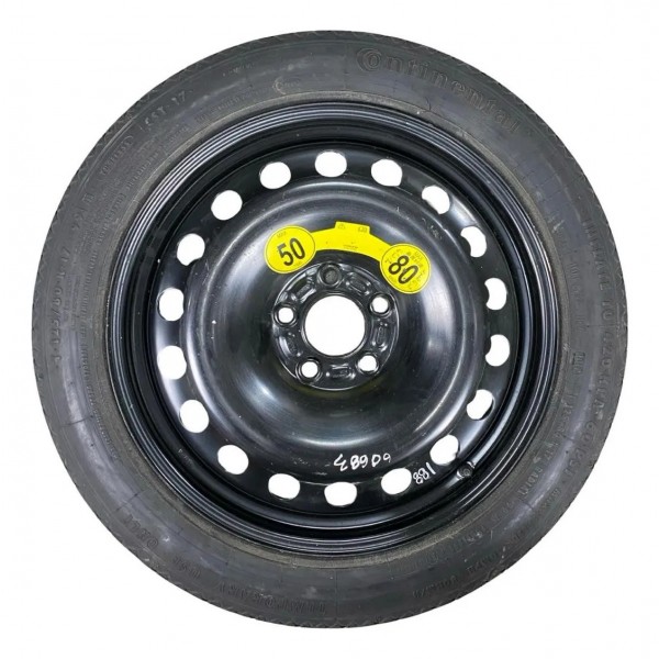 Estepe Pneu Aro Ferro 17 Continental Volvo Xc60 2009 A 2013