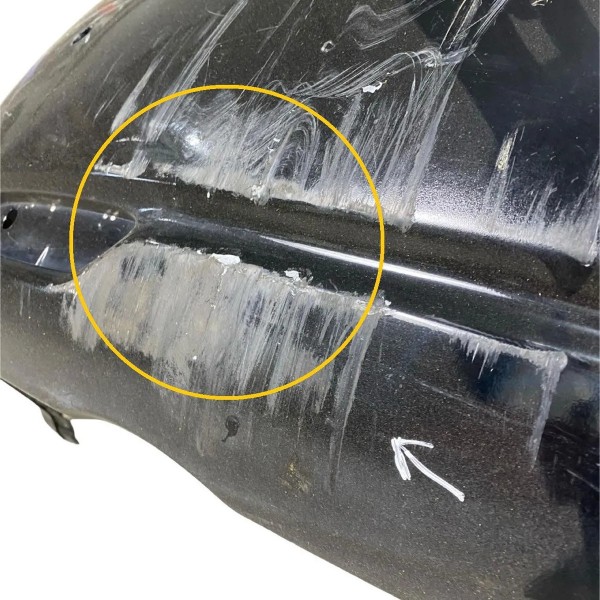 Parachoque Traseiro Com Furo Kia Sorento 2004 A 2009