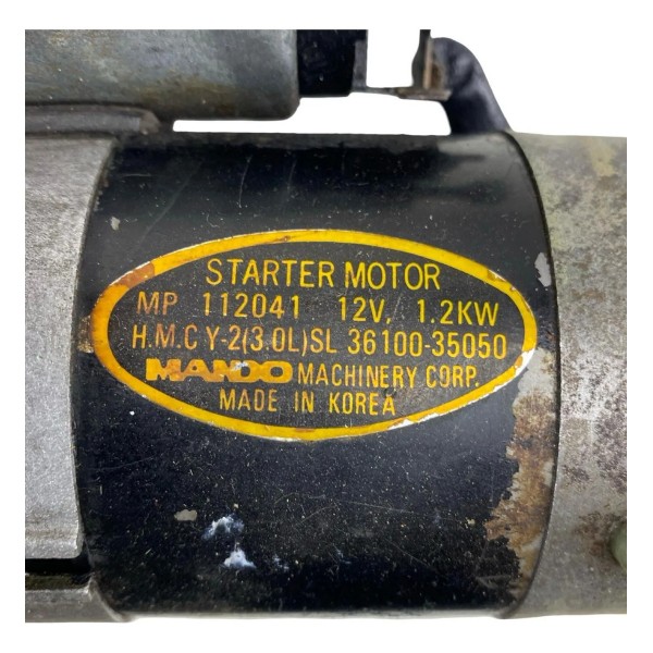 Motor Arranque Hyundai Galloper 3.0 V6 1991 1992 1993 A 2003