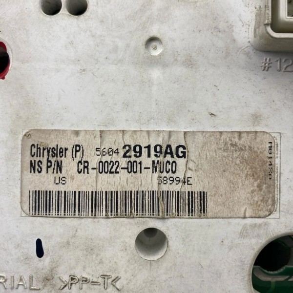 Painel Instrumentos Jeep Cherokee Laredo 2000 2001 A 2004