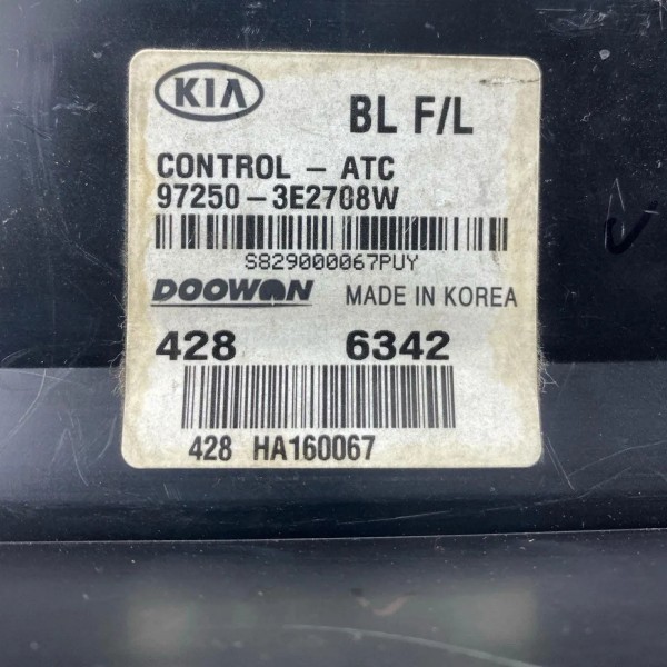 Comando Ar Condicionado Kia Sorento 2.5 2004 2005 A 2009