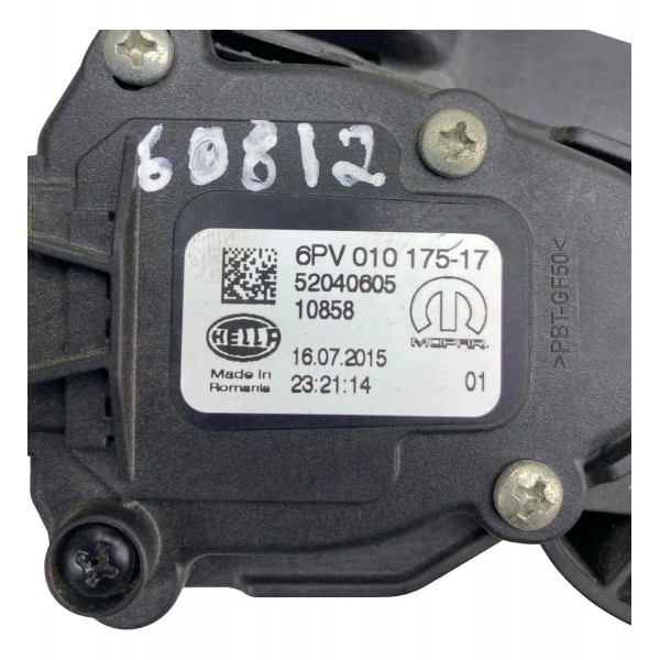 Pedal Acelerador Eletr. Compass Renegade Toro 6pv 010 175-17