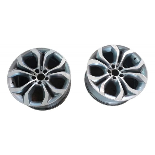 Jogo Rodas Aro 20 Bmw X5 2008 Detalhe 5x120mm