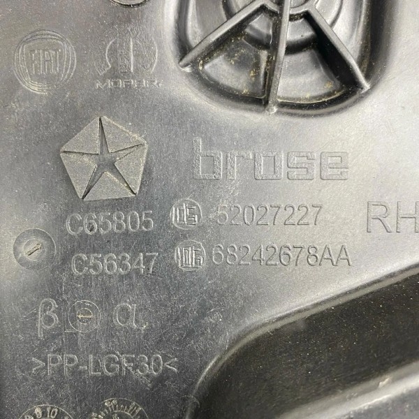 Máquina Vidro S/motor Diantei. Direita Fiat Toro 2016 A 2024