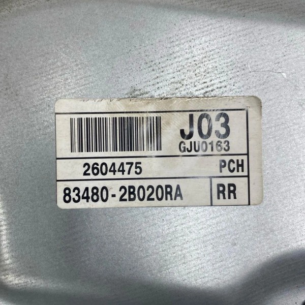 Máquina Vidro Traseira Direita Hyundai Santa Fé 2008 A 2012