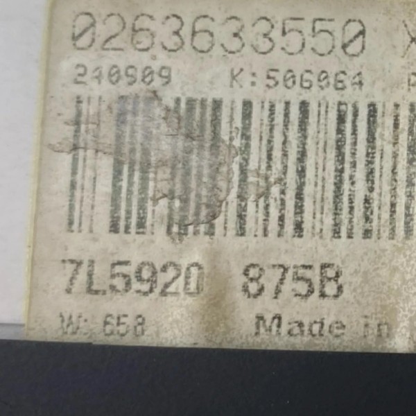 Painel Instrumento Velocímetro Cayenne 3.6 6cc 2008 A 2010 Preto